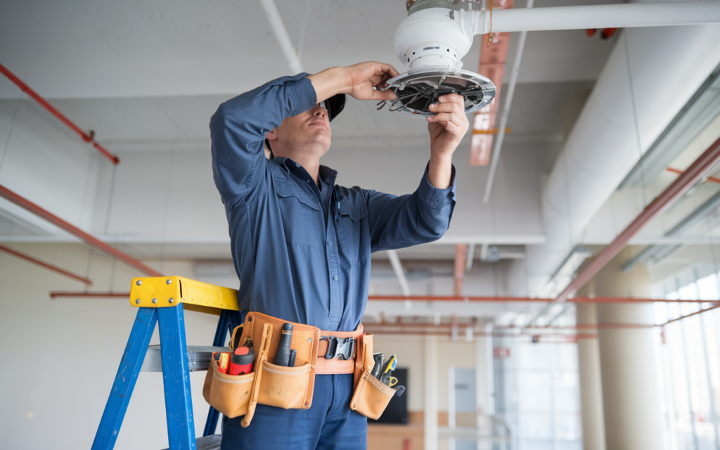 Can Plumbers Fix Fire Sprinklers